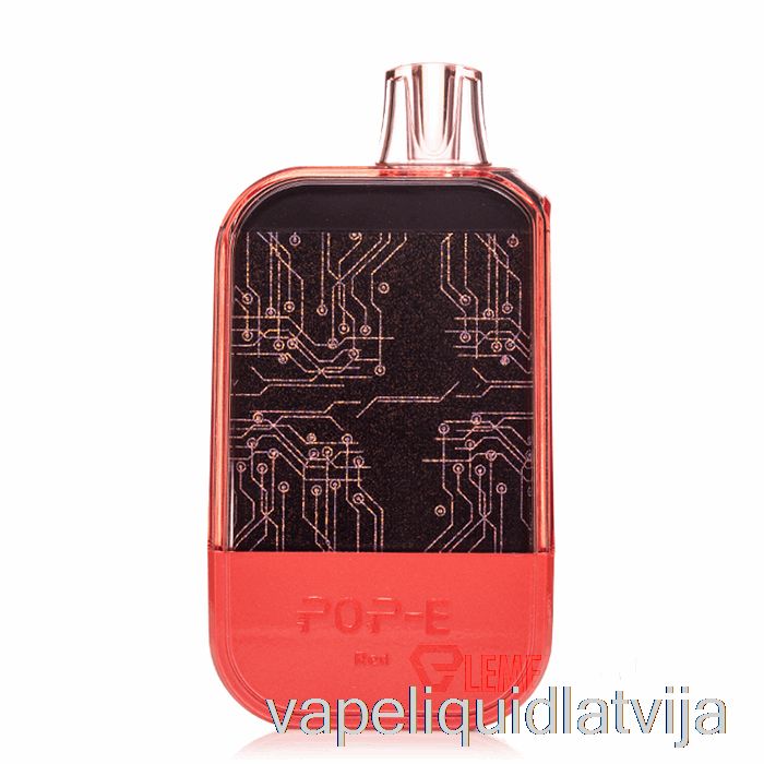 Pop-e 10000 Vienreizējās Lietošanas Sarkanais Vape šķidrums